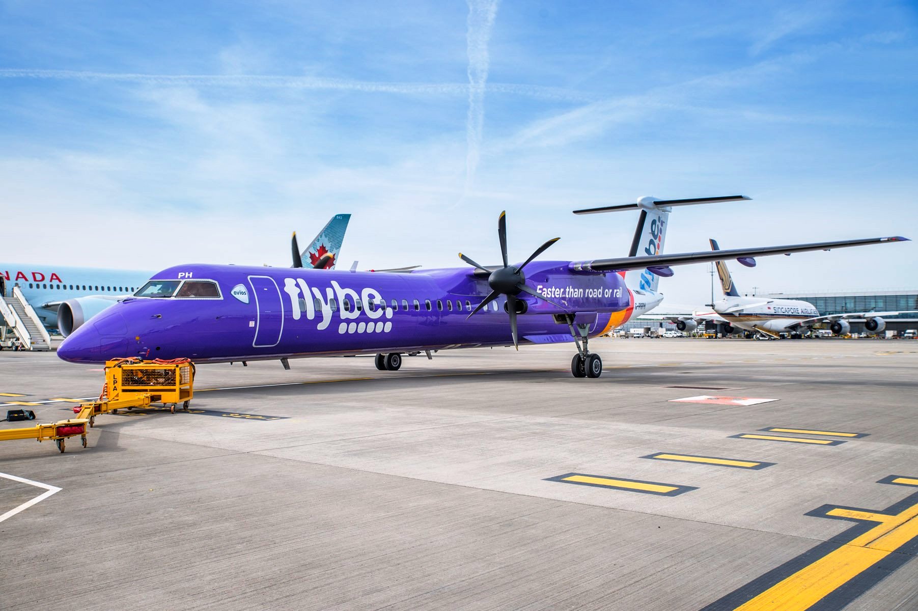 Flybe’nin Heathrow Slotlarını British Airways Aldı