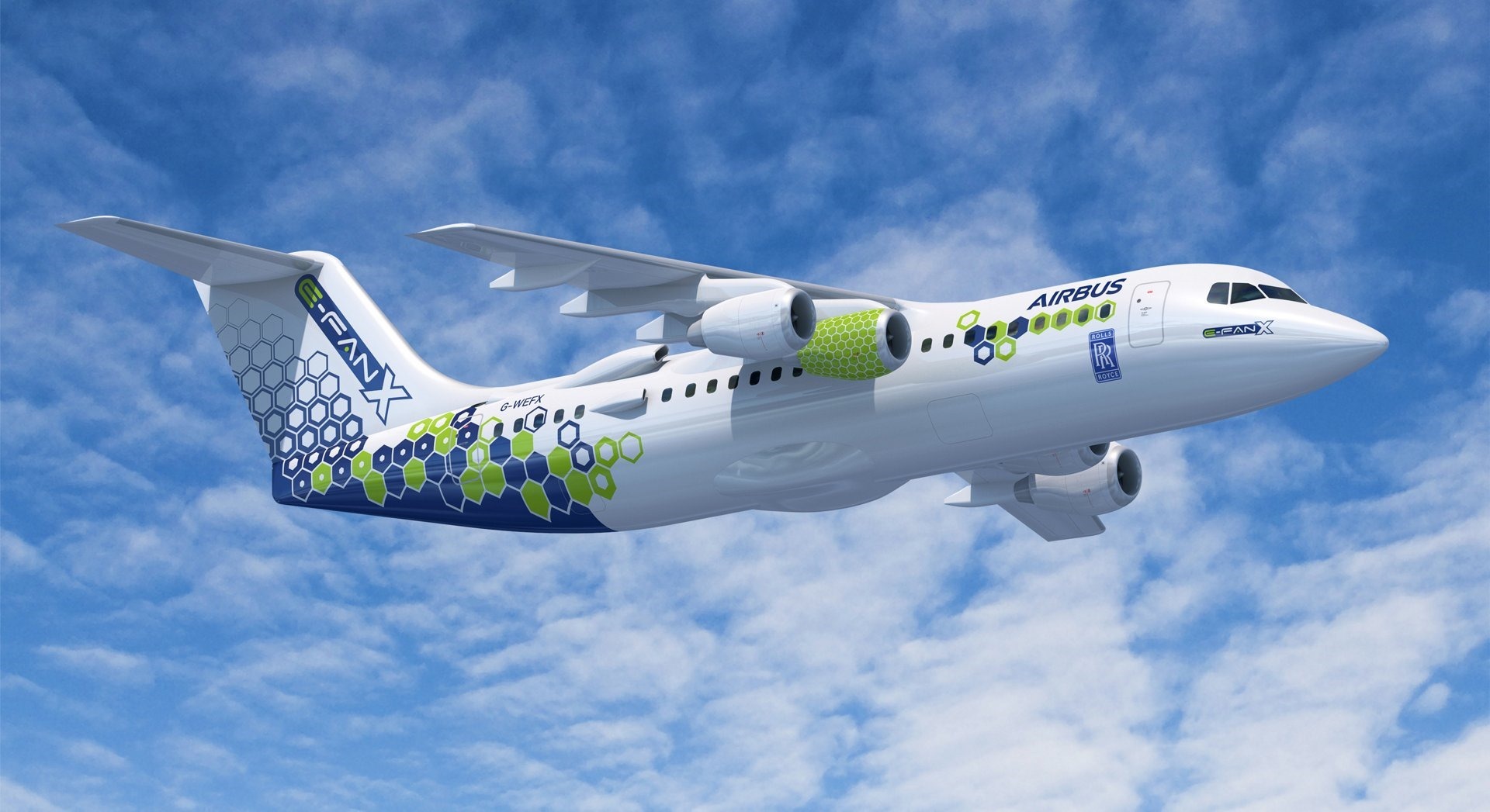 Airbus ve Rolls-Royce, E-Fan X Projesini Durdurdu