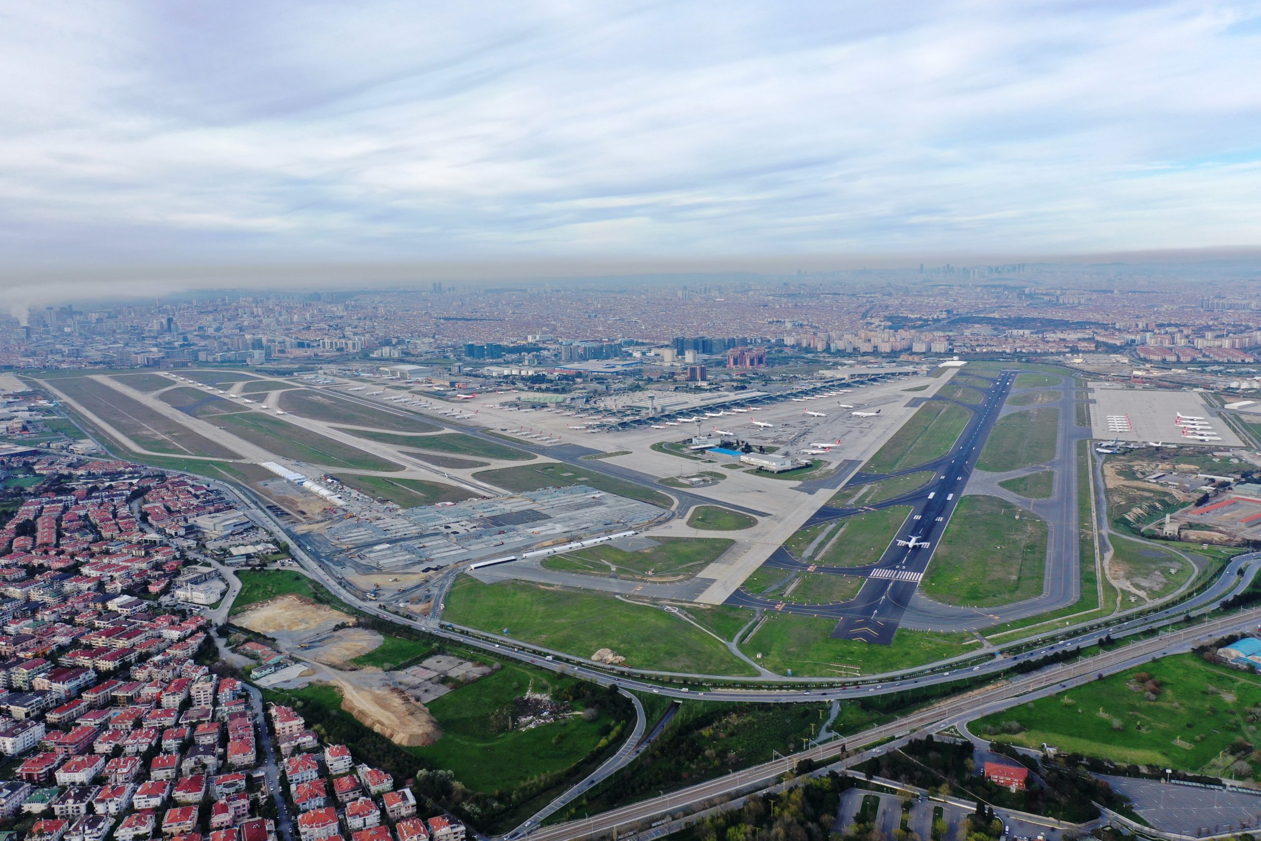 İstanbul Atatürk Havalimanı (Nisan 2020)