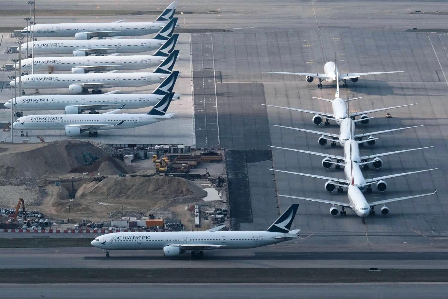 Cathay Pacific, Filosunun Yarısını Uzun Süreli Park Edecek