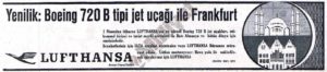 Lufthansa Reklamı (1962)