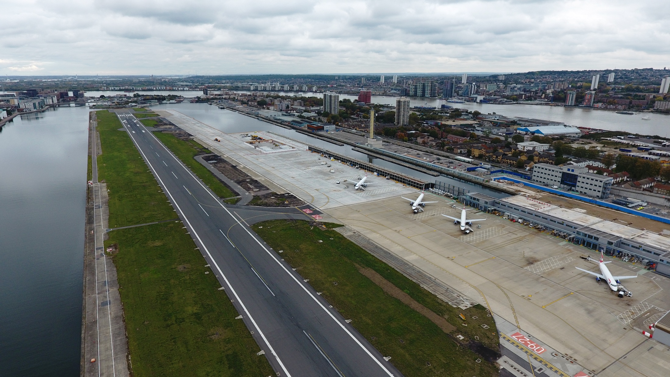 Londra City Havalimanı’nın Hava Trafiği, Uzaktan Yönetilmeye Başlandı