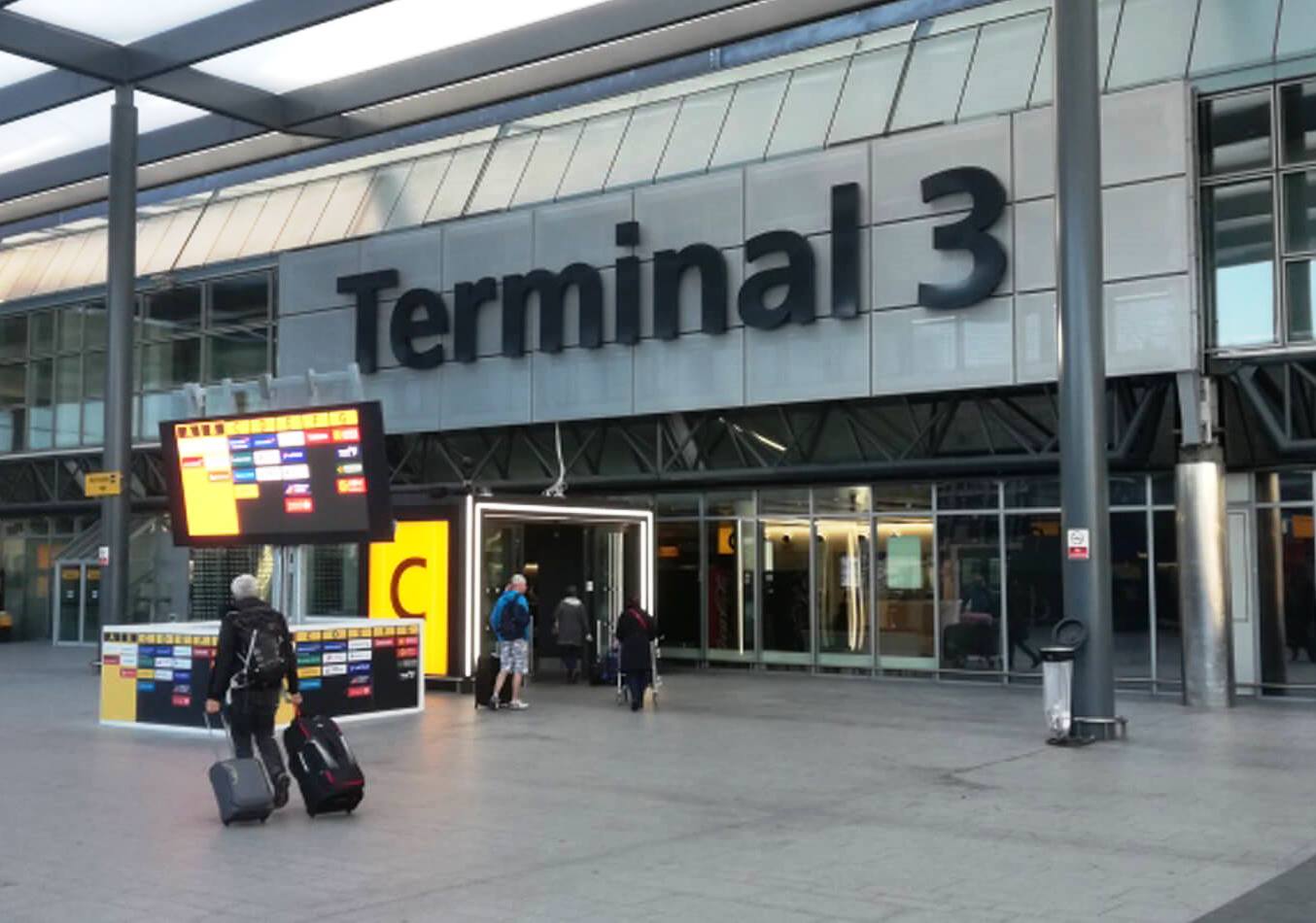 Kırmızı Listedeki Ülkelerden Gelenler, Heathrow’da Terminal 3’ü Kullanacak