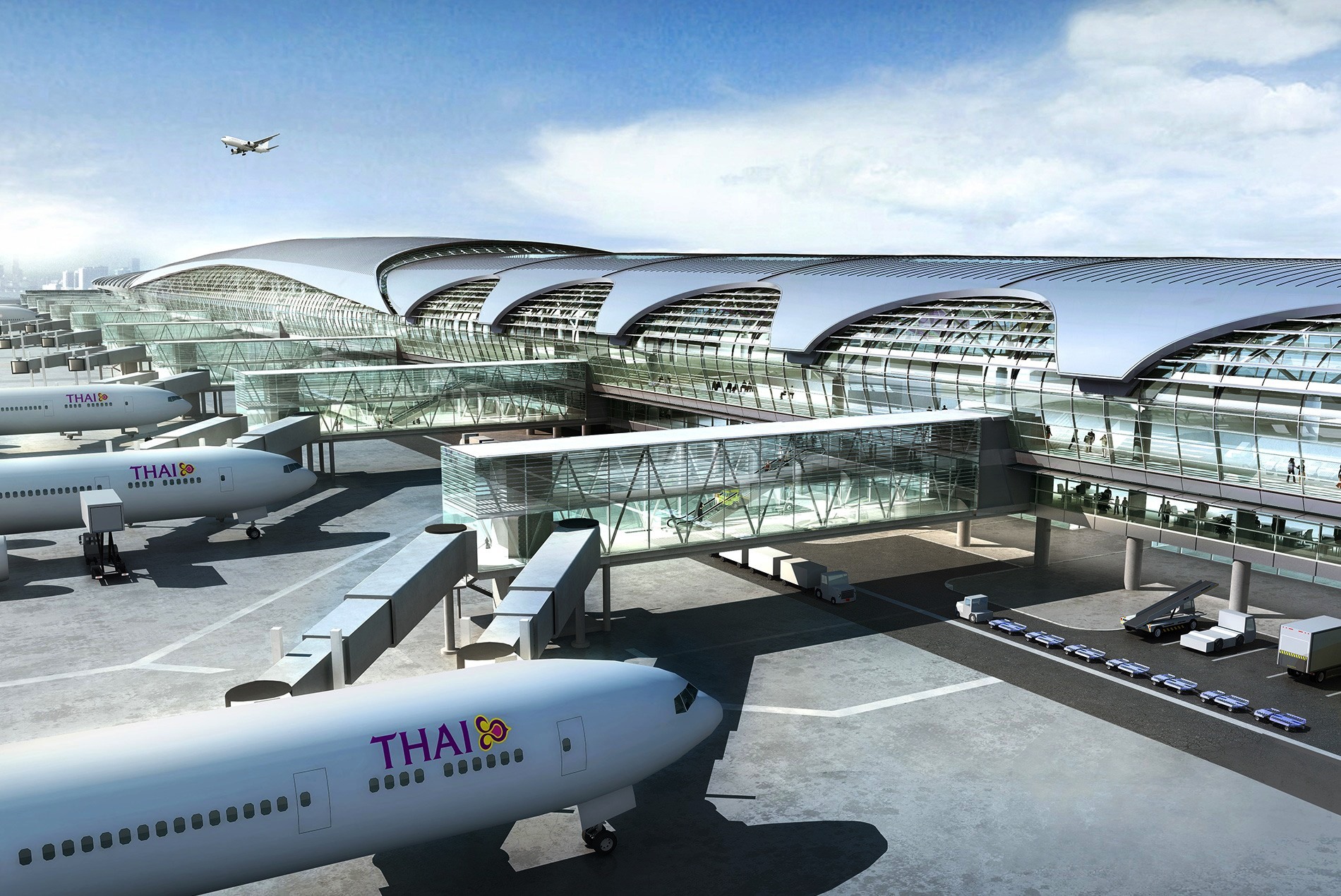 Bangkok Havalimanı’nın Yeni Terminali, Covid Hastanesine Çevrilecek