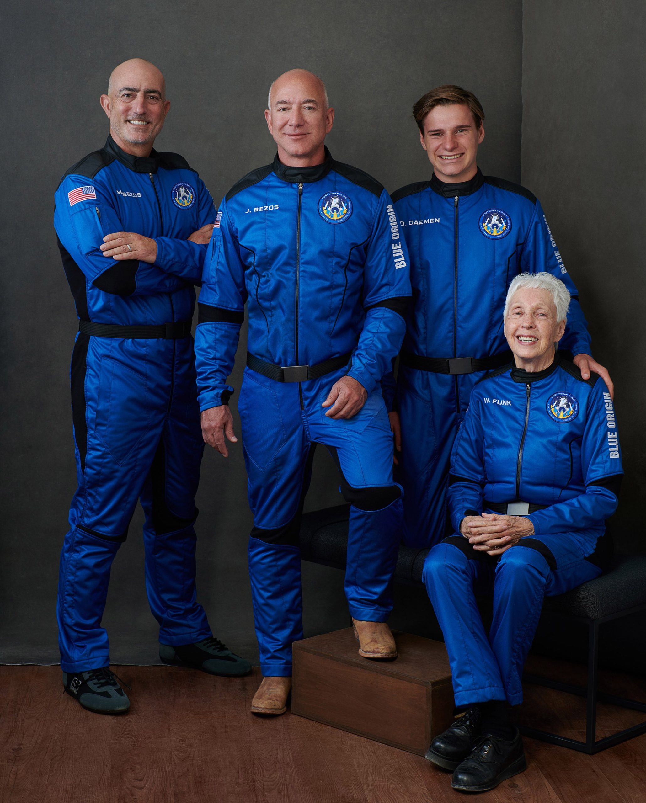 Uzaya Seyahatte Sıra, Jeff Bezos ve Blue Origin Ekibindeydi