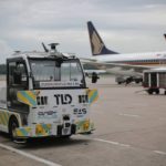 Singapur Changi Havalimanı - Sürücüsüz Bagaj Çekme Aracı