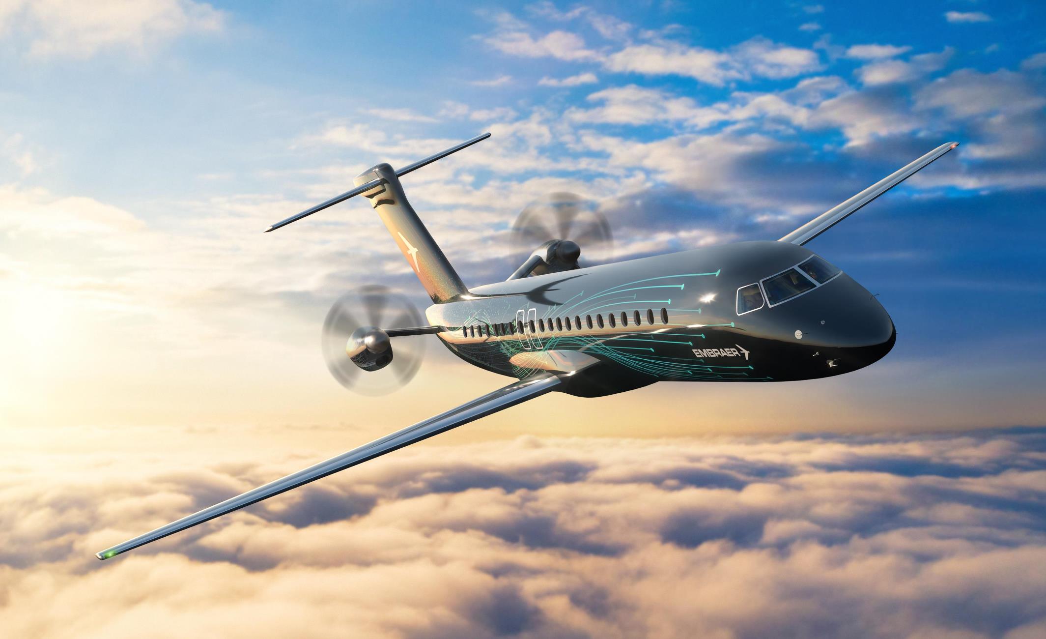 Embraer, Yeni Nesil Pervaneli Yolcu Uçağı Geliştirmeyi Planlıyor