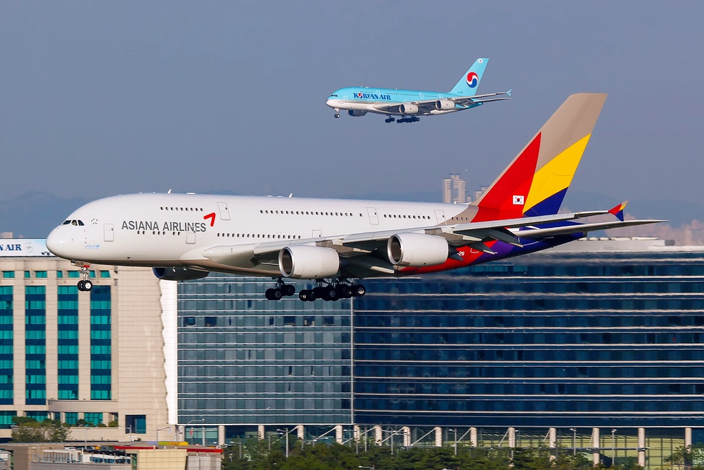 Korean Air ve Asiana, A380’i Filodan Tamamen Çıkaracak