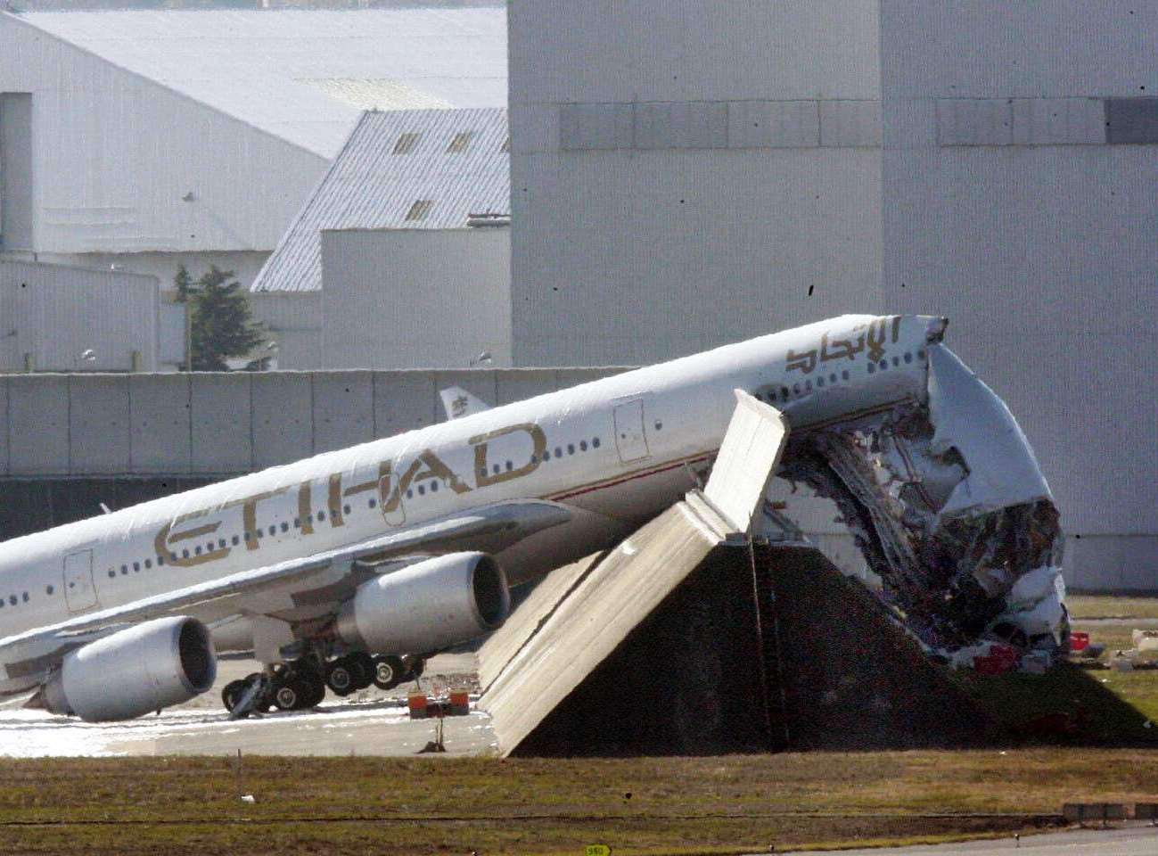 Etihad’ın Test Sırasında Kaza Yapan A340’ını Hatırlıyor musunuz?