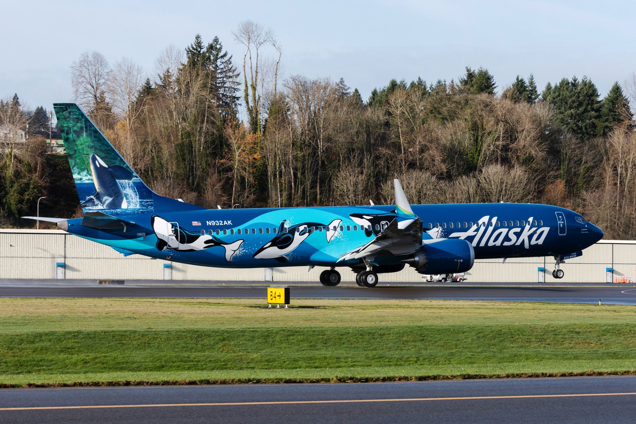 Alaska Airlines’ın Uçağı, Özel Bir Teknikle Boyandı