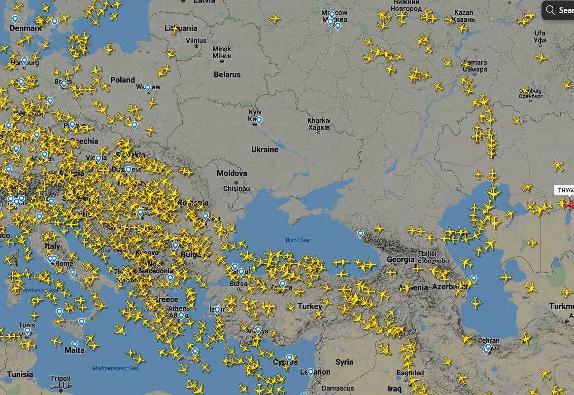 Rusya - Ukrayna Hava Sahası