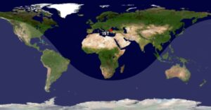 IST merkezli olarak A321XLR'ın menzili