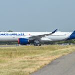 Aeroflot için hazırlanan A350, THY adıyla (Mayıs 2022)