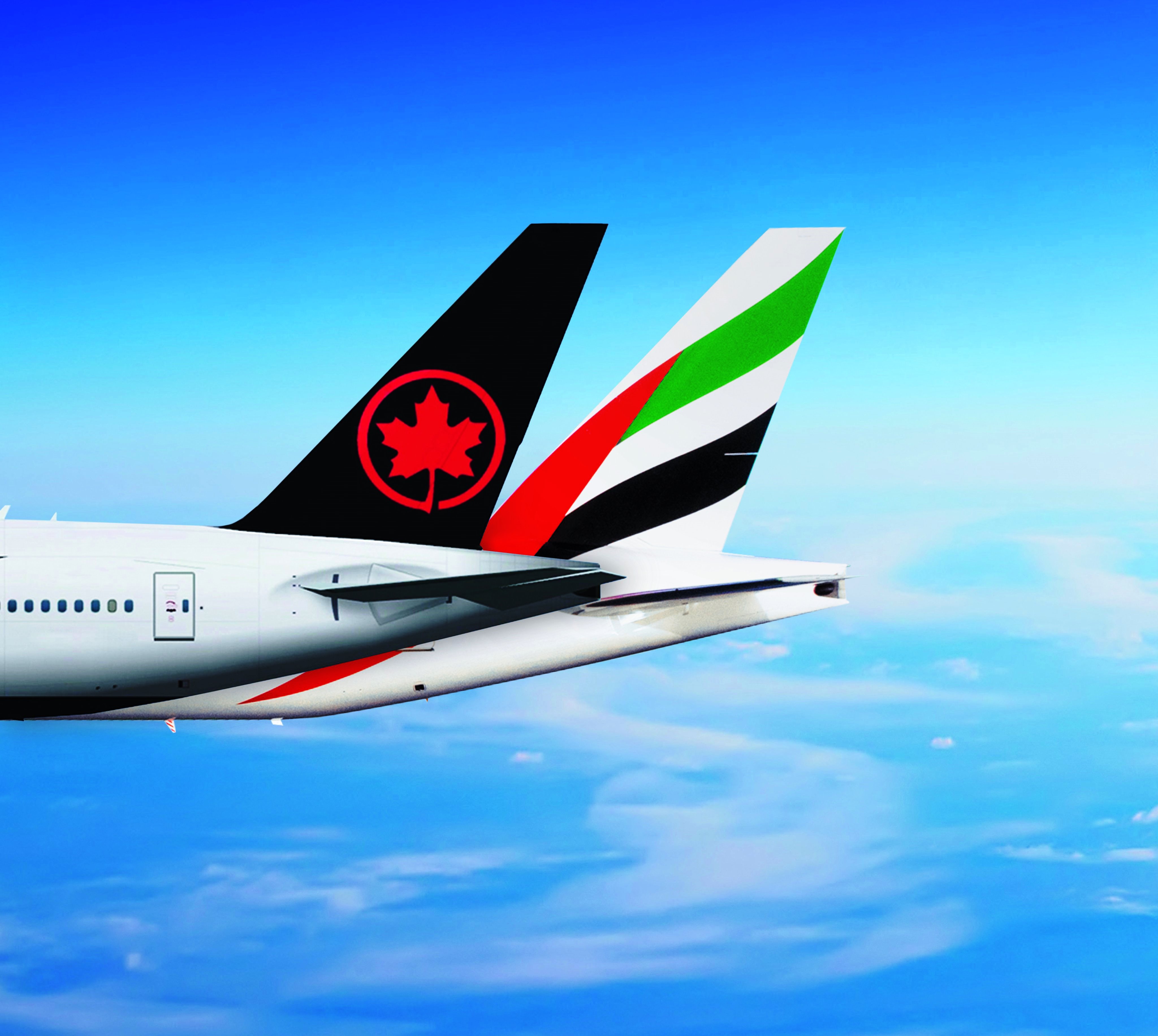 Air Canada_Emirates_kuyruk