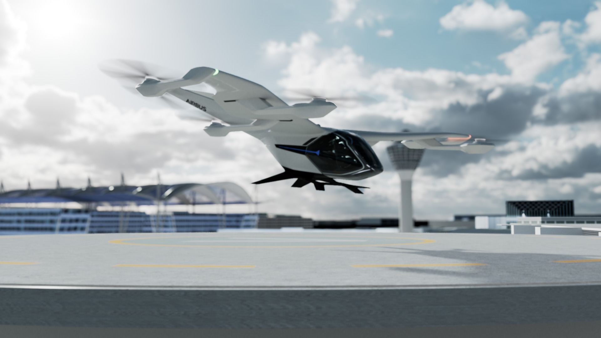 Airbus ve Münih Havalimanı, eVTOL Konusunda İşbirliği Yapacak