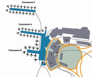 Zürih Havalimanı - Terminal Haritası