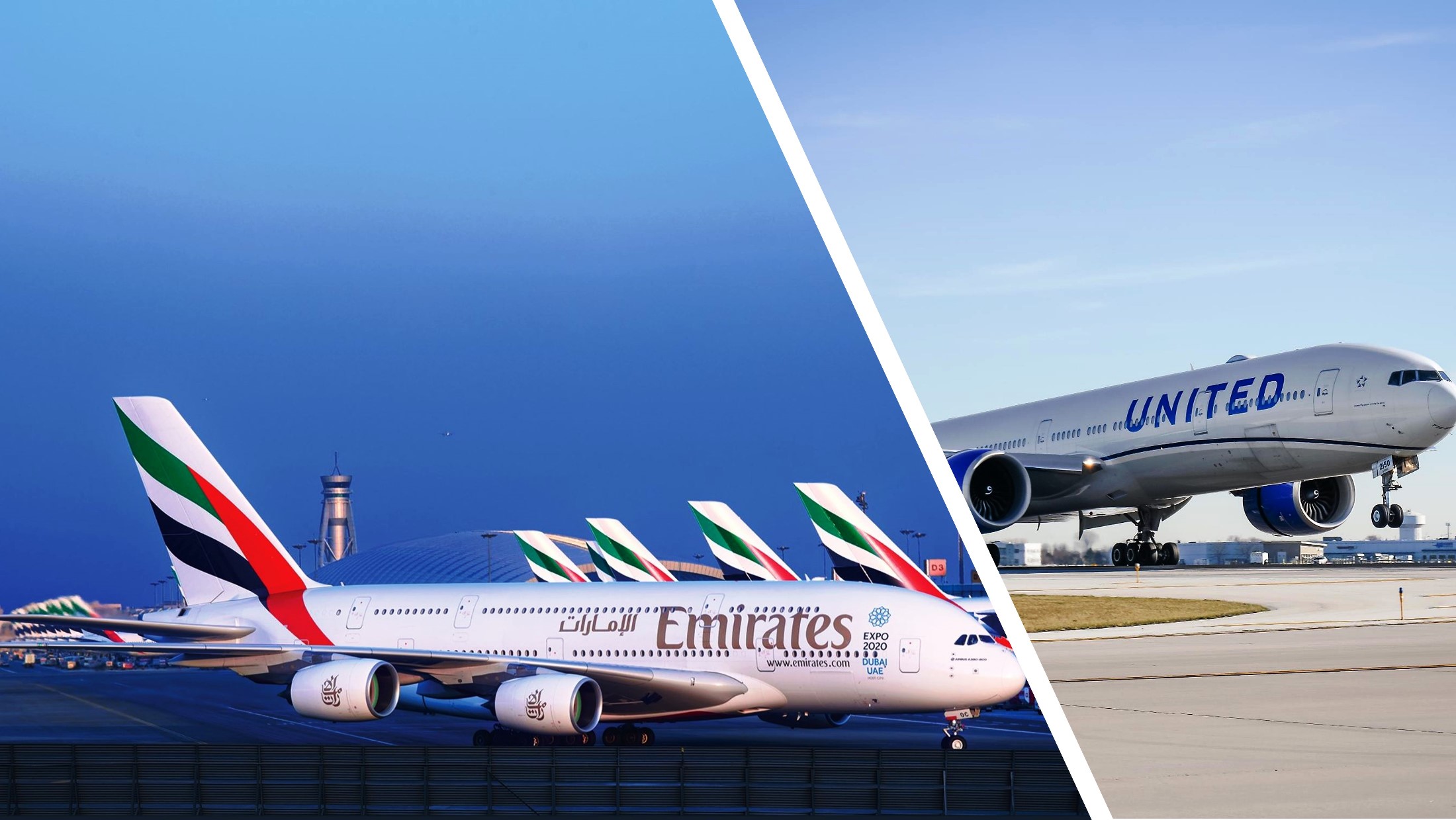 Emirates & United Airlines