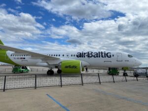 Airbus A220 (Istanbul Airshow 2022)