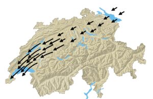 İsviçre'de esen "Bise" rüzgârı