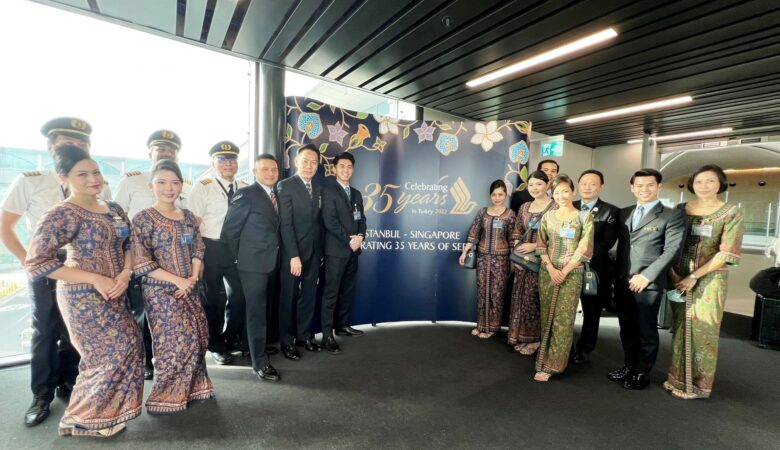 Singapore Airlines, İstanbul uçuşlarının 35. yılını kutladı. (29 Ekim 2022)