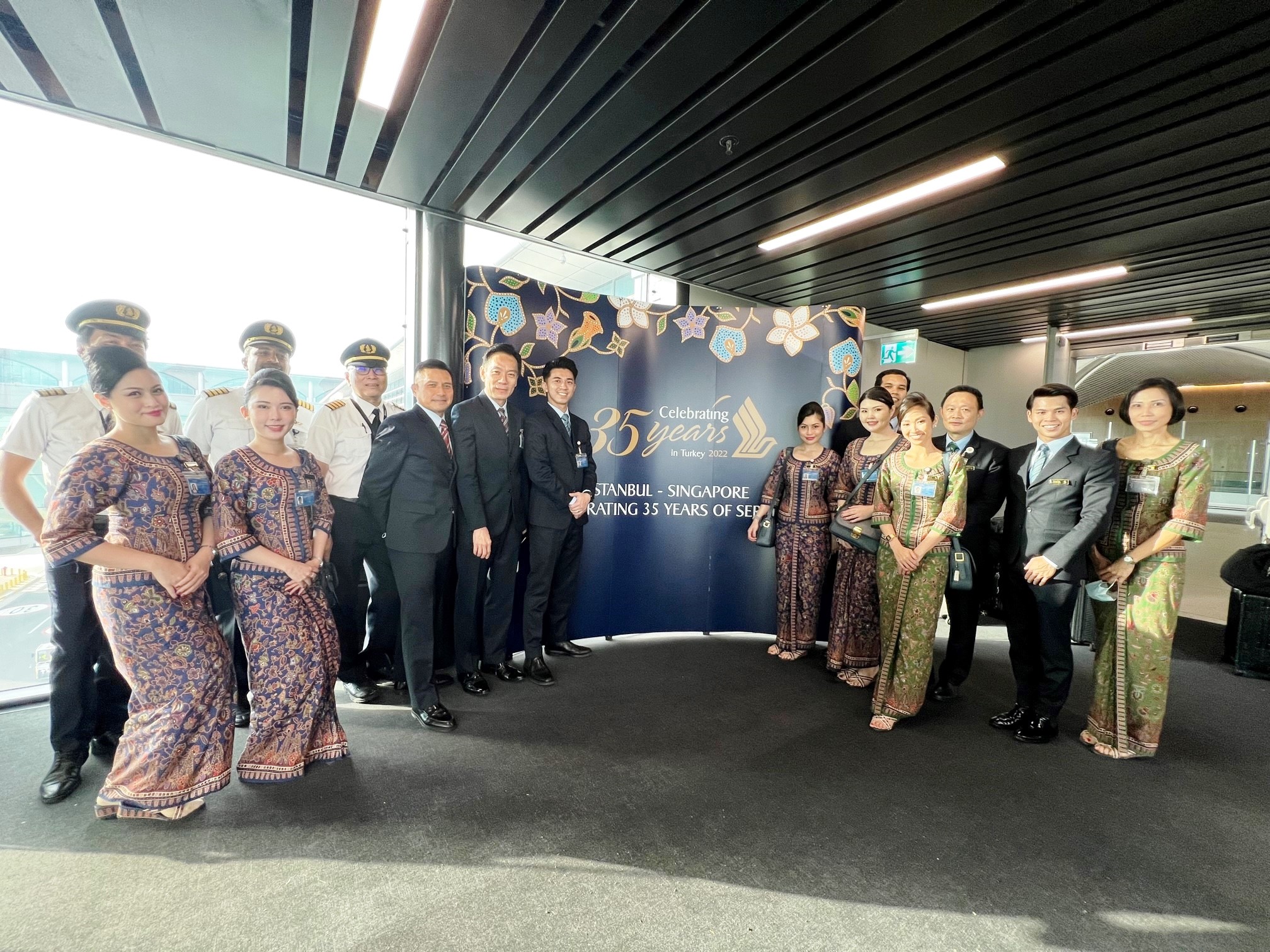 Singapore Airlines, İstanbul Uçuşlarının 35. Yılını Kutladı