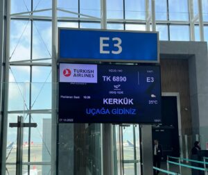 THY - İstanbul - Kerkük İlk Uçuş (27 Ekim 2022)