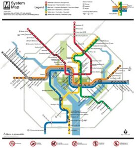 Washington Metro Haritası