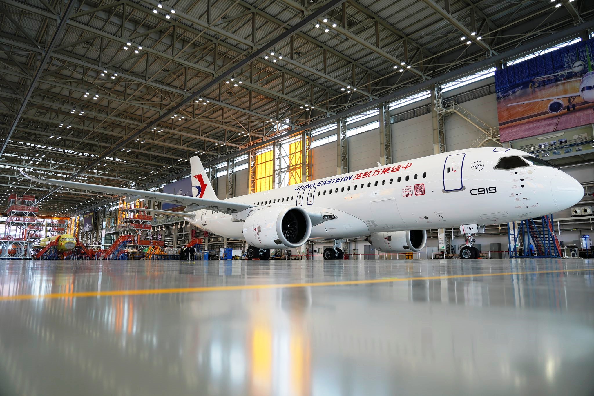 Çin’de Üretilen C919 Tipi Uçağın İlk Teslimatı Yapıldı