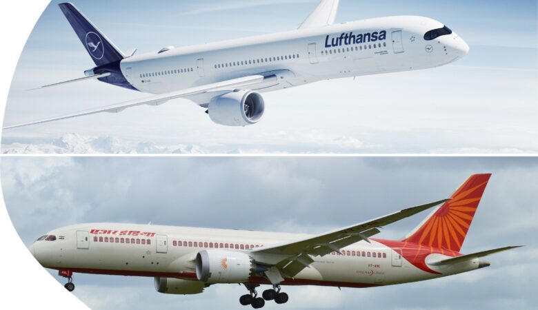 Lufthansa ve Air India