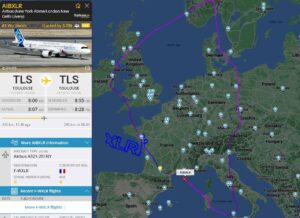 Airbus A321XLR - Rekor Deneme Uçuşu (13 Aralık 2022)