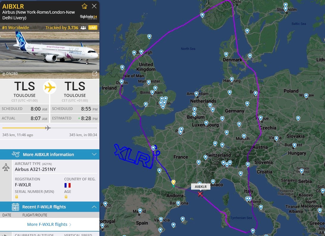 Airbus A321XLR, Deneme Uçuşunda Rekor Kırdı