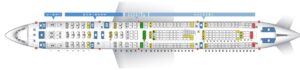 Lufthansa - Airbus A340-600 - Kabin Yerleşim Planı