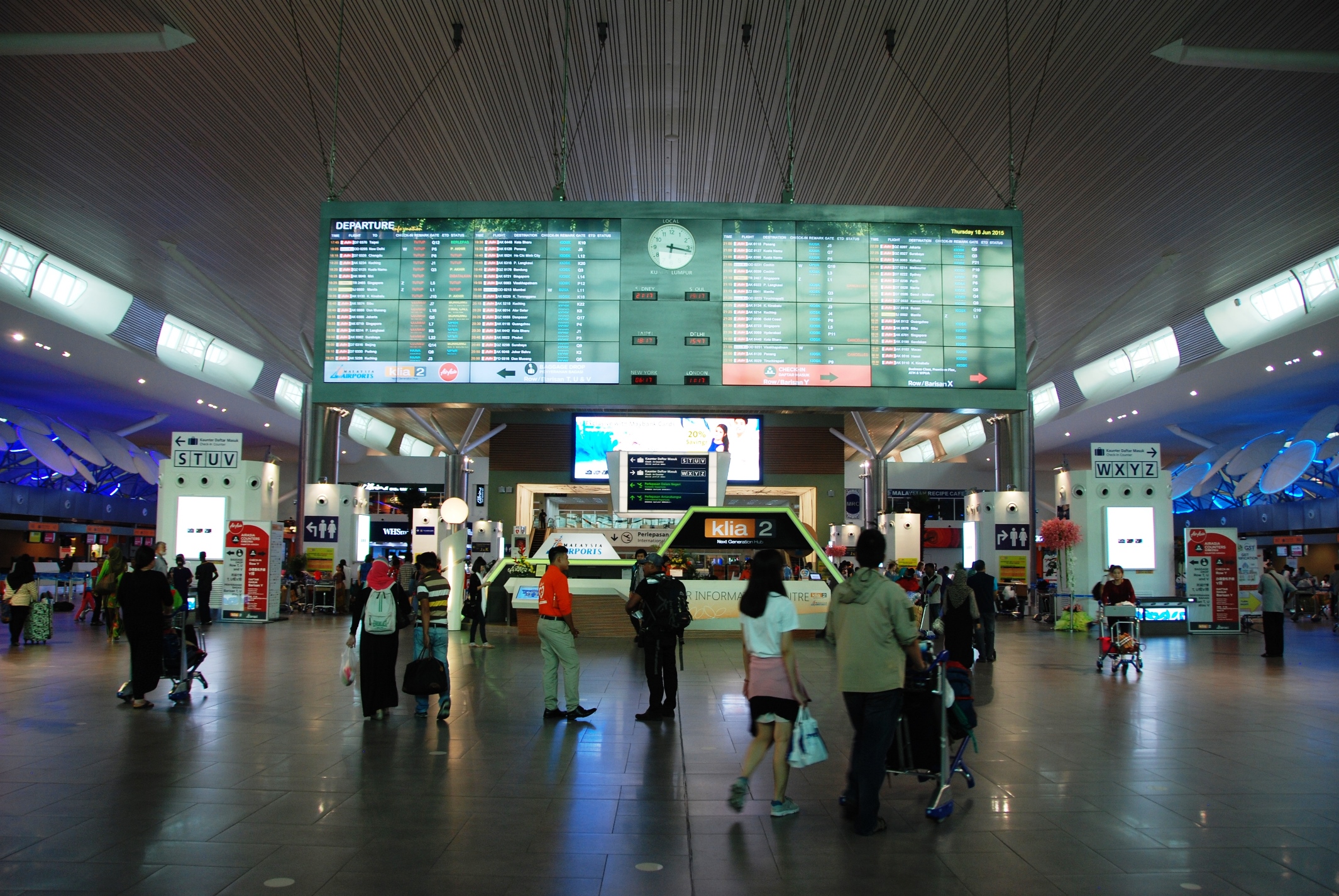 Kuala Lumpur Havalimanı (Haziran 2015)