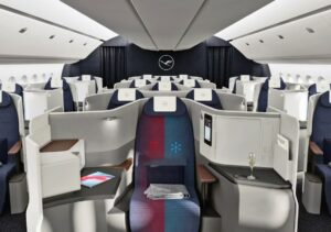 Lufthansa, First ve Business Class'ta sıcaklık kontrollü koltuk kullanacak.