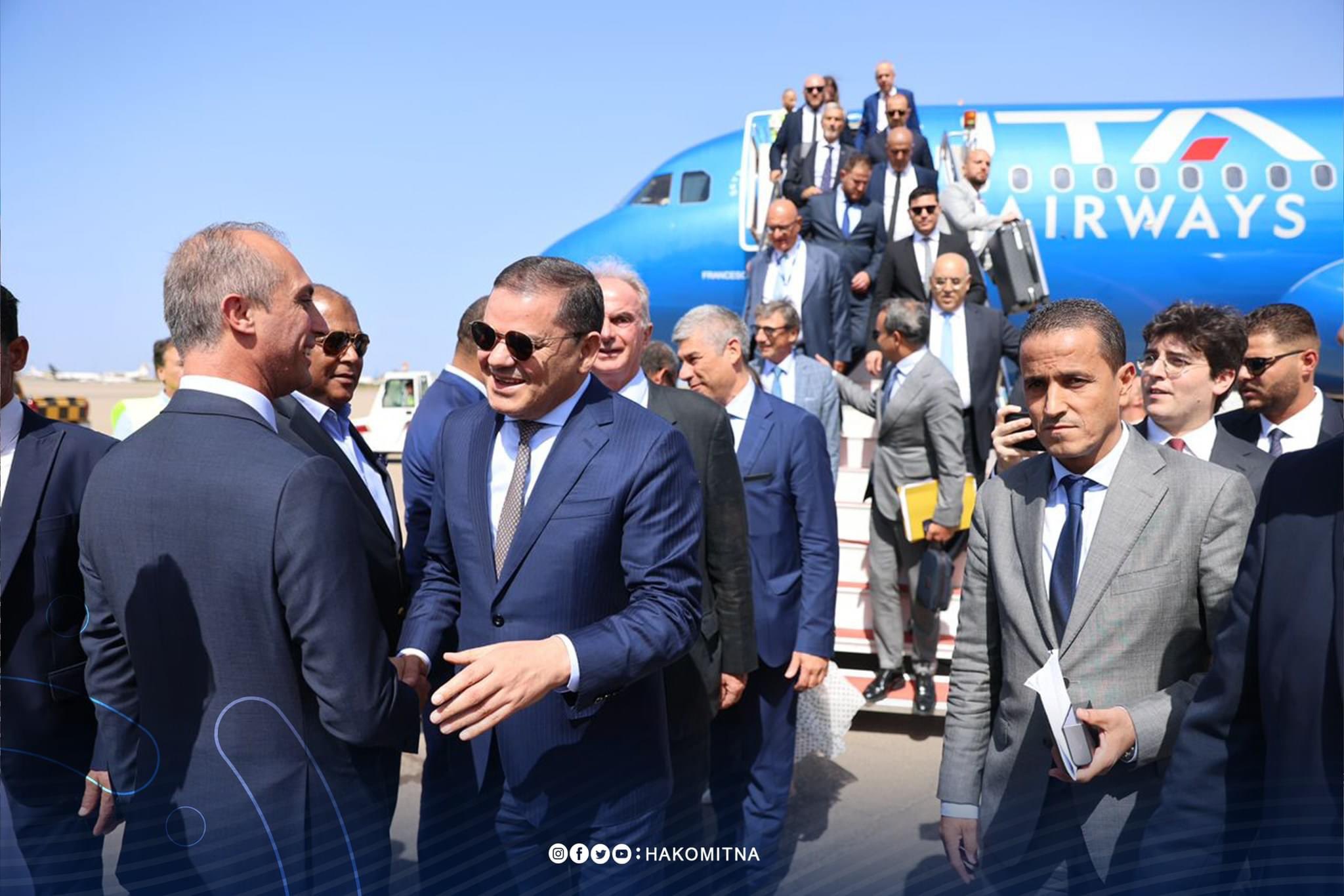 Libya Başbakanı, İtalyan’dan Ülkesine ITA Airways ile Döndü