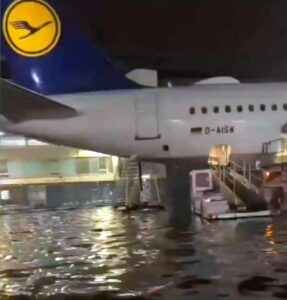 Frankfurt Havalimanı Sel Baskını (Ağustos 2023)