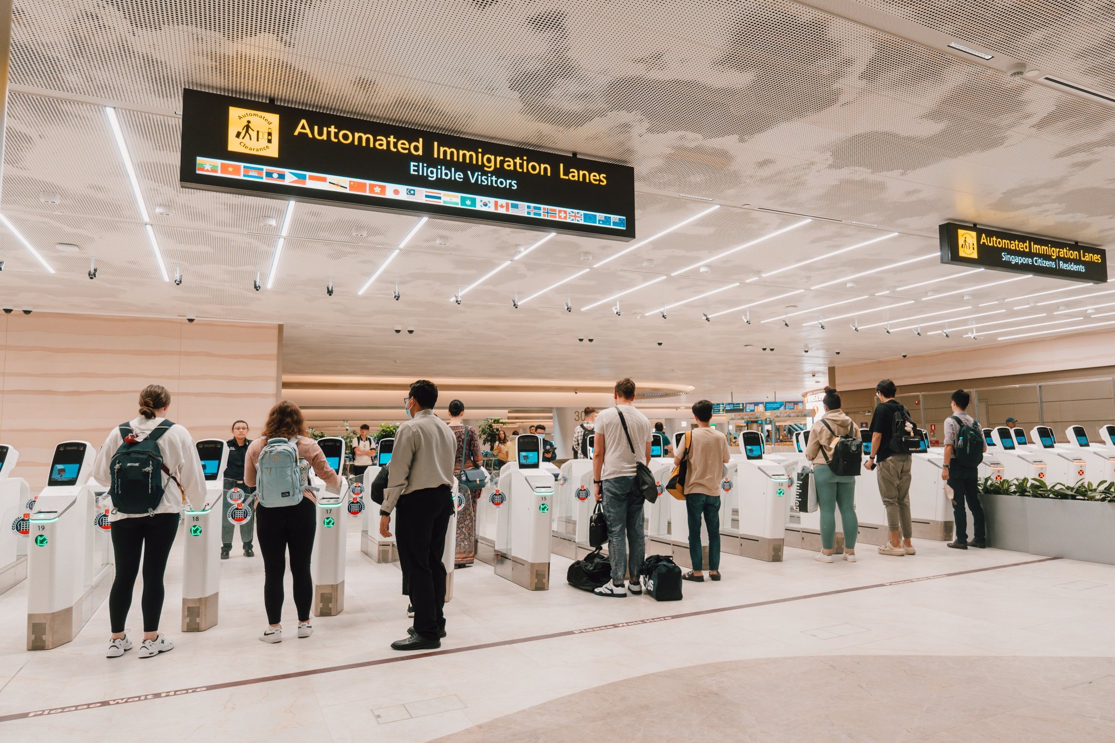 Singapur Changi Havalimanı’nda Pasaport İbrazına Gerek Kalmayacak