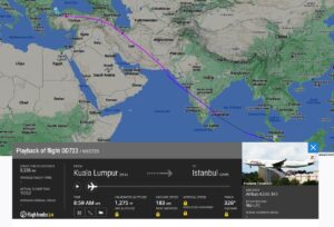 Batik Air, Kuala Lumpur - İstanbul seferlerine başladı. (9 Şubat 2024)