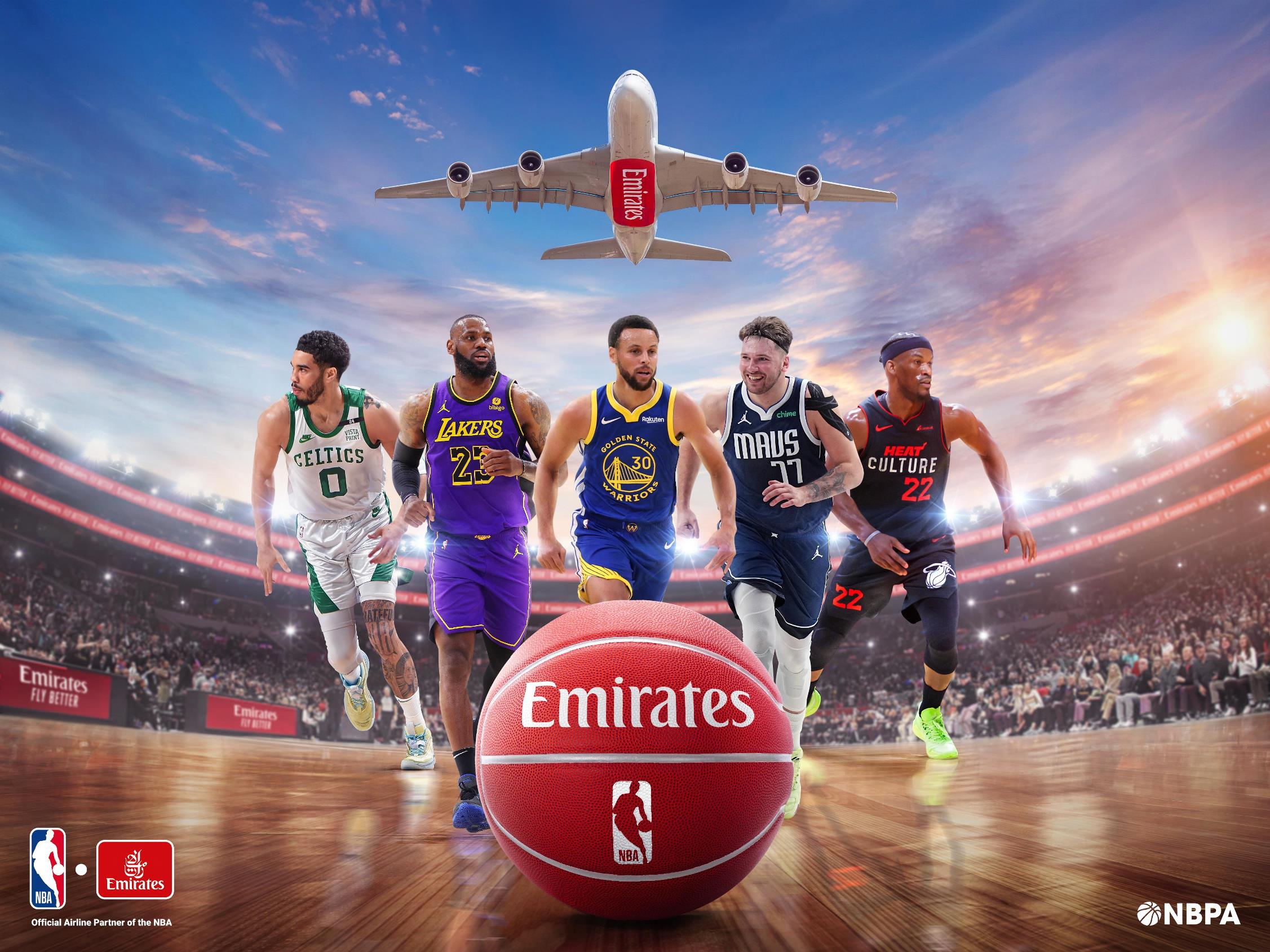 Emirates ile NBA Arasında Sponsorluk Anlaşması İmzalandı