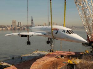 Concorde, New York Intrepid Müzesi'ne Geri Döndü (14 Mart 2024)