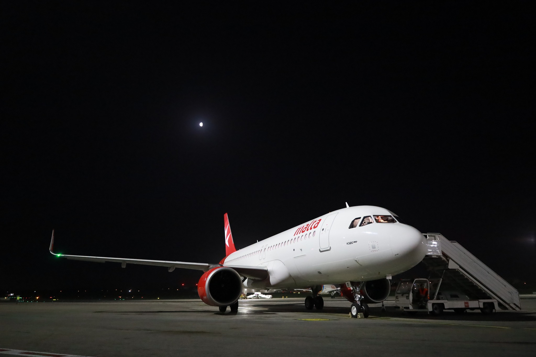 Air Malta Gitti, KM Malta Geldi