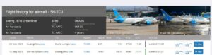 Air Tanzania'nın uçağı aylardır Kuala Lumpur'da bekliyor.