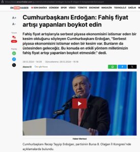 Fahiş fiyatlı satış yapanlara boykot