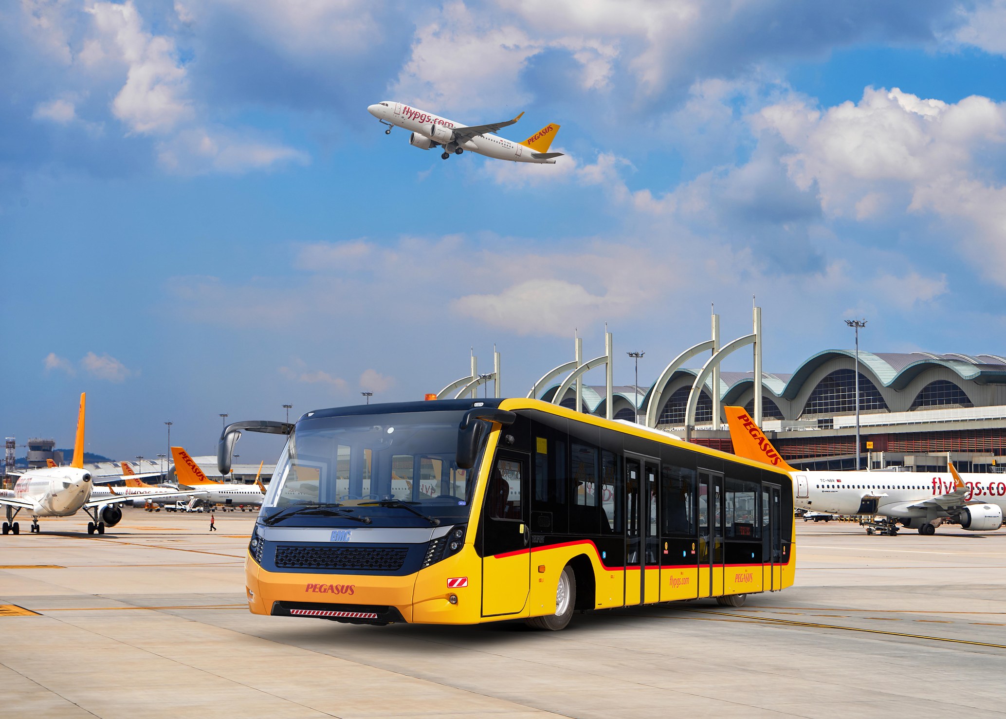 Pegasus, Apron Otobüsü Olarak BMC NEOPORT’u Tercih Etti