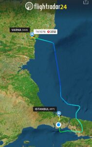 Varna - İstanbul rotası