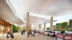 Singapur Changi Havalimanı x Terminal 5 Gidiş Katı