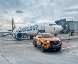 Icelandair uçağı, İstanbul İGA Havalimanı'nda (6 Eylül 2025)