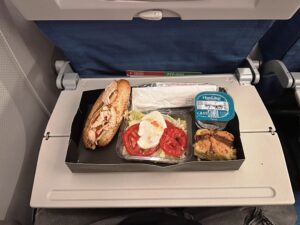 THY Economy Class İkramı x Atina – İstanbul (Eylül 2025)