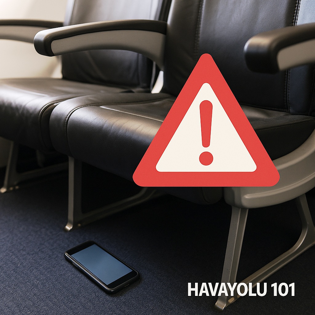 Uçakta, Cep Telefonu Kullanımına Dikkat!