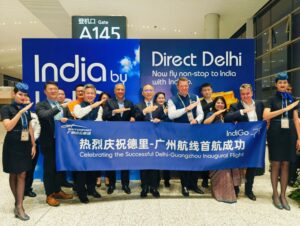 IndiGo x Delhi - Guangzhou İlk Uçuş (10 Kasım 2025)